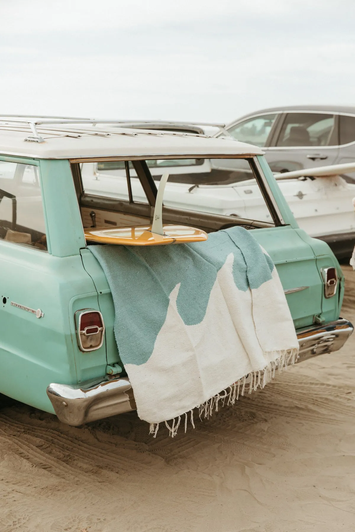 opening Las Olas 🌊 Wave Mexican Beach Blanket - Surf & Sand Shop